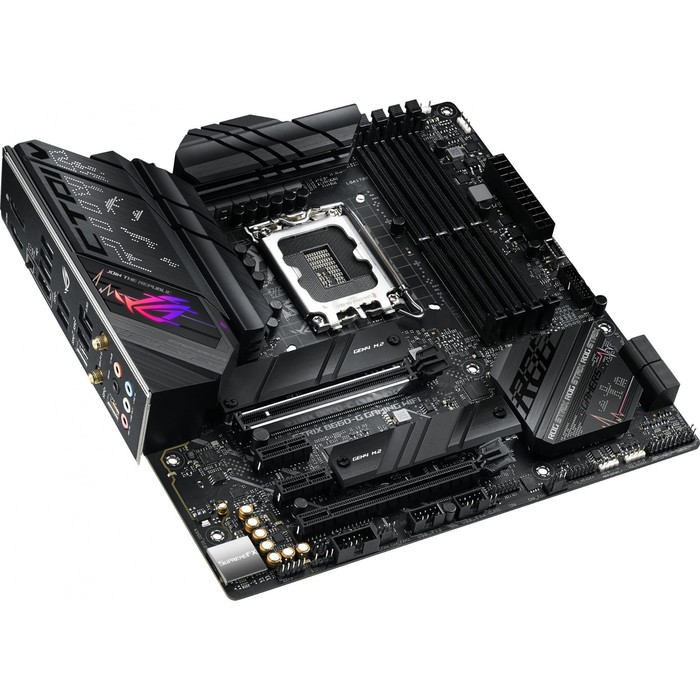 Материнская плата Asus ROG STRIX B660-G GAMING WIFI Soc-1700 Intel B660 4xDDR5 mATX AC`97 8c   10044 - фото 51445384