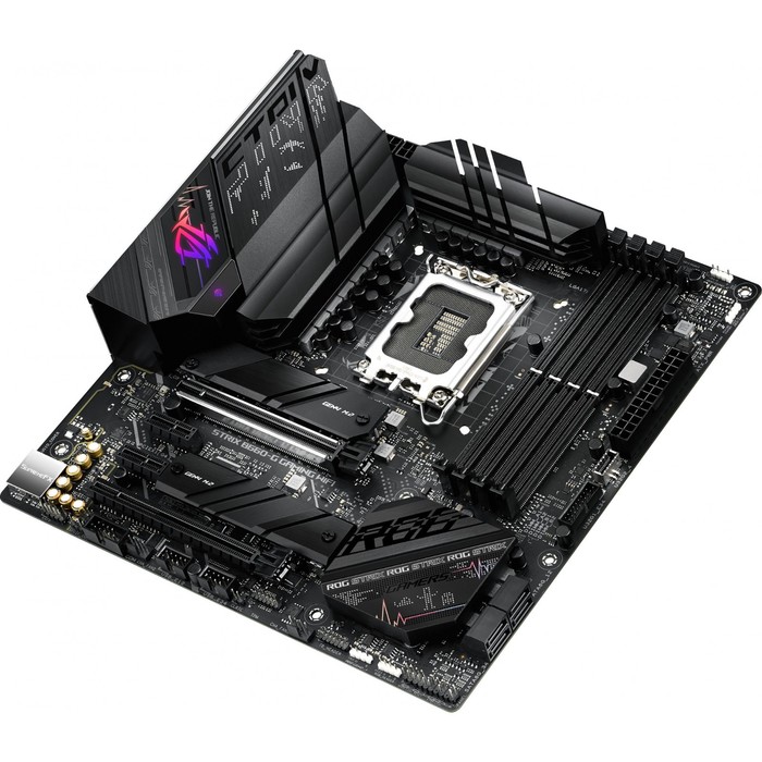 Материнская плата Asus ROG STRIX B660-G GAMING WIFI Soc-1700 Intel B660 4xDDR5 mATX AC`97 8c   10044 - фото 51445385