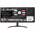 Монитор LG 34" UltraWide 34WP500-B черный IPS LED 21:9 HDMI матовая 250cd 178гр/178гр 2560x1   10046