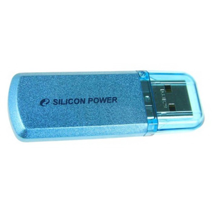 Флеш Диск Silicon Power 64GB Helios 101 SP064GBUF2101V1B USB2.0 синий - фото 51445461