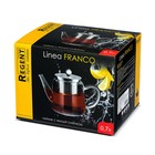 Чайник Regent inox Franco, с фильтр-ситечком, 0.7 л - Фото 2