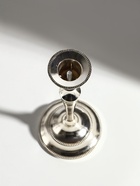 Металлический подсвечник на 1 свечу «Плавность», набор 2 шт., серебро, 24×10×10 см - Фото 5