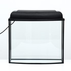 Аквариум "Телевизор" с крышкой, 30 литров, 46 х 20,1 х 36,5 см, чёрный 9920816