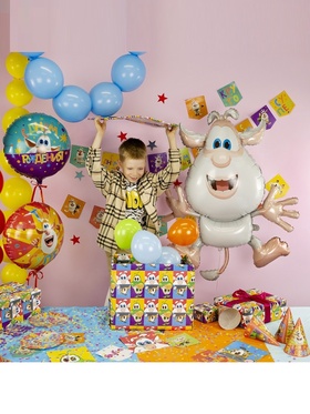 Воздушный шар фольгированный 47" «Буба», фигура