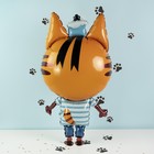 Шары воздушные фольгированные 39" «Три кота. Коржик», ходячая фигура - Фото 3