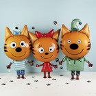 Шары воздушные фольгированные 39" «Три кота. Коржик», ходячая фигура - Фото 4