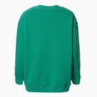 Свитшот женский НАЧЁС, цвет тёмно-зелёный, размер S (42-44) - Фото 5