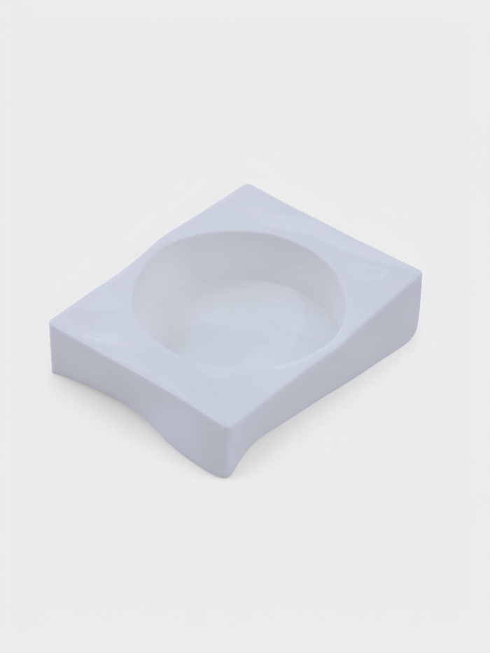 УЦЕНКА Форма для муссовых десертов и выпечки Доляна «Круг», 19.2×14.8 см, d=13,5, цвет белый - Фото 1