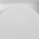 УЦЕНКА Форма для муссовых десертов и выпечки Доляна «Круг», 19.2×14.8 см, d=13,5, цвет белый - Фото 4