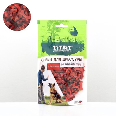 Лакомство  TitBit со вкусом телятины для дрессуры собак всех пород, 100 г