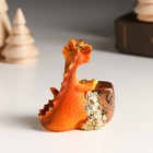 Сувенир полистоун "Дракон с запасами золота" МИКС 5,4х3,2х6 см - Фото 4