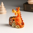 Сувенир полистоун "Дракон с запасами золота" МИКС 5,4х3,2х6 см - Фото 5