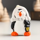 Сувенир керамика "Пингвин в шапке-колпаке с помпошками" МИКС 3,7х2,8х6 см - Фото 2