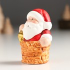 Сувенир керамика "Дед Мороз" МИКС 4,2х2,8х7 см - Фото 5
