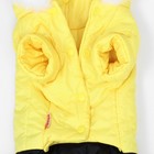 Комбинезон "Пушок", размер XL (ДС 40 см, ОГ 52, ОШ 40 см), жёлтый - фото 22994000