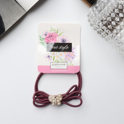 Резинка для волос «Милада», бабочка, 5 см, МИКС