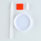 Алмазная мозаика на новый год с частичным заполнением для детей «Снежный шар», 20×25 см, набор для творчества - Фото 7