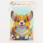 Алмазная вышивка с частичным заполнением «Малыш корги», 15×21 см, холст - Фото 10