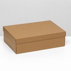 Коробка складная, крафт, 30 х 20 х 9 см - фото 320279650