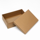 Коробка подарочная складная, упаковка, крафт, 30×20×9 см 9702359