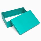 Коробка подарочная складная, упаковка, «Изумрудная», 30×20×9 см - Фото 4