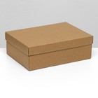 Коробка складная, крафт, 21 х 15 х 7 см - фото 320279670