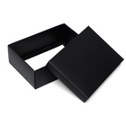 Коробка подарочная складная, упаковка, «Чёрная», 21×15×7 см 9702375