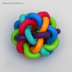 Мяч «Молекула» с бубенчиком, 6 см (комплект 2 шт) - фото 60763053