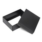 Коробка подарочная складная, упаковка, крышка-дно, чёрная, 16.5×12.5×5.2 см 9702427