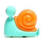 Заводная игрушка «Улитка», световые эффекты, цвета МИКС - фото 4106139