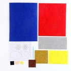 Аппликация из фетра на новый год «Дедушка Мороз», набор для творчества - Фото 2