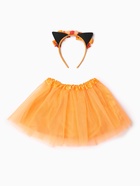 Набор для фотосессии KAFTAN «Лиса»: юбка и ободок, оранжевый, рост 86-104 см - Фото 7