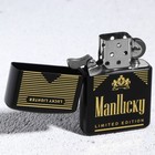 Зажигалка бензиновая Good luck, 5.5 × 3.5 см. - Фото 3