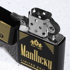 Зажигалка бензиновая Good luck, 5.5 × 3.5 см. - Фото 4