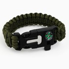 Браслет для выживания «Будь первым», 26×2.5 см - Фото 4