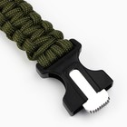 Браслет для выживания «Будь первым», 26×2.5 см - Фото 9