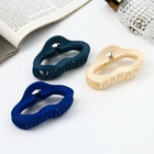 Крабик для волос «Леона», овал геометрия матовый, 8.5 см, МИКС 9887855