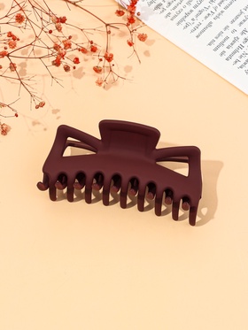 Крабик для волос «Классика», геометрия матовый, 11 см, МИКС (комплект 12 шт)