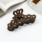 Крабик для волос «Леона», сердца матовый, 10 см, МИКС - Фото 2