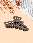 Крабик для волос «Леона», сердца матовый, 10 см, МИКС - Фото 4