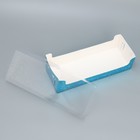 Коробка для кондитерских изделий с PVC крышкой «С Новым годом», 30 х 8 х 11 см - Фото 2