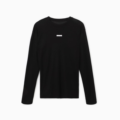 Лонгслив женский MIST, размер onesize, чёрный