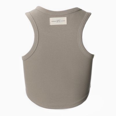 Топ в рубчик женский MIST, onesize, бежевый