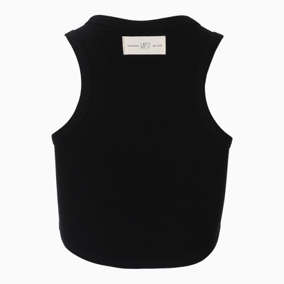 Топ в рубчик женский MIST, onesize, чёрный