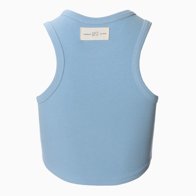 Топ в рубчик женский MIST, onesize, голубой