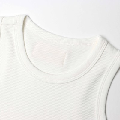 Топ в рубчик женский MIST, onesize, белый