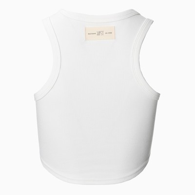 Топ в рубчик женский MIST, onesize, белый