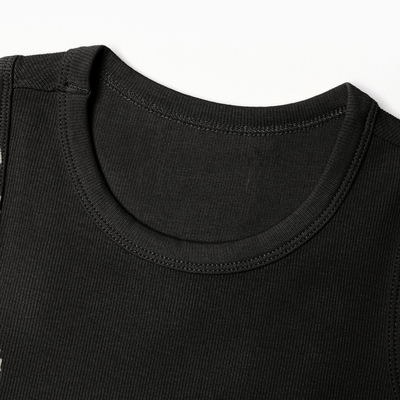 Топ в рубчик женский MIST, onesize, тёмно-серый