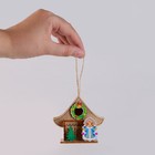 Световой декор «Новогодний дом Снегурочки» 5,9 × 8,3 × 7,5 см, МИКС - Фото 6