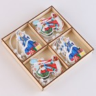 Подвески «Дед Мороз и Снегурочка», набор 12 шт., МИКС - Фото 3